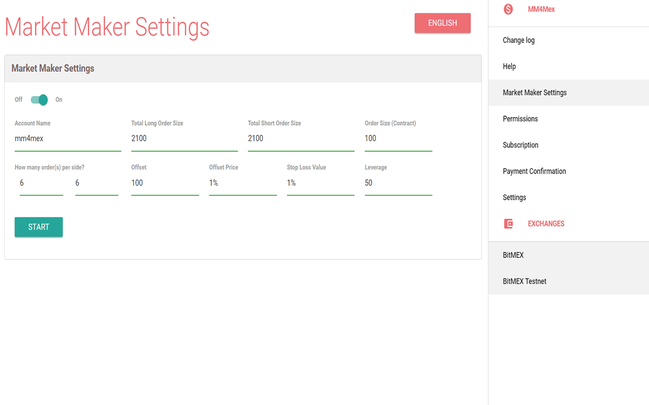 Market Maker 4 BitMex chrome谷歌浏览器插件_扩展第2张截图