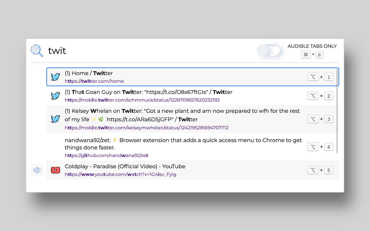 Zet chrome谷歌浏览器插件_扩展第4张截图
