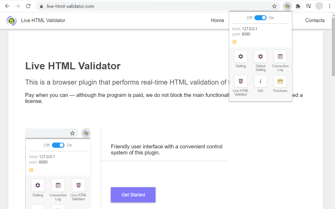 Live HTML Validator chrome谷歌浏览器插件_扩展第3张截图