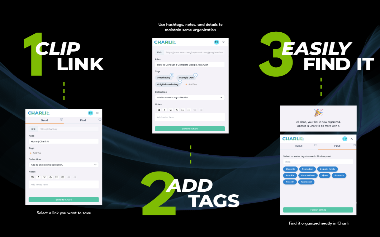 Charli Web Clipper chrome谷歌浏览器插件_扩展第8张截图