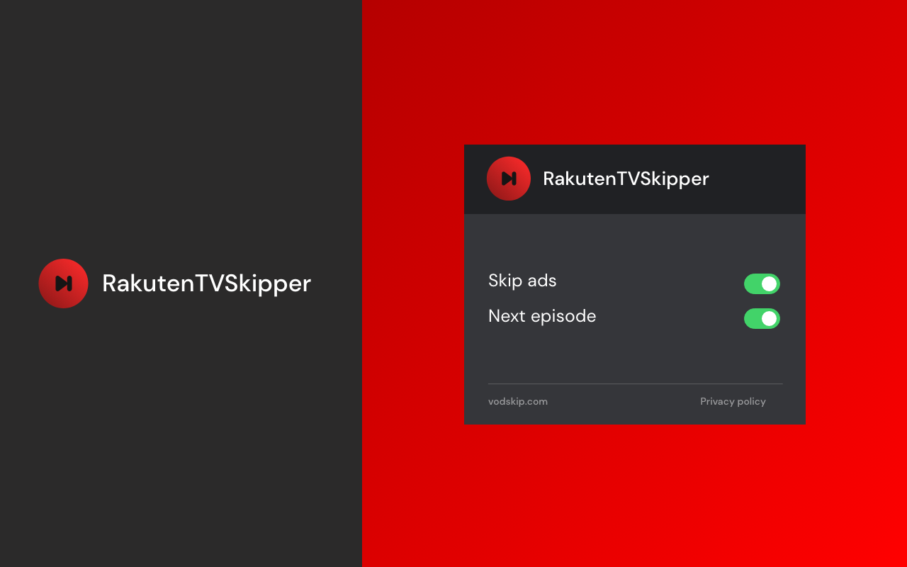 Rakuten TV Ad Skipper | Ad Blocker chrome谷歌浏览器插件_扩展第1张截图