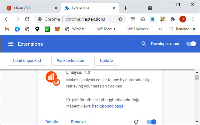 Linalysis chrome谷歌浏览器插件_扩展第4张截图