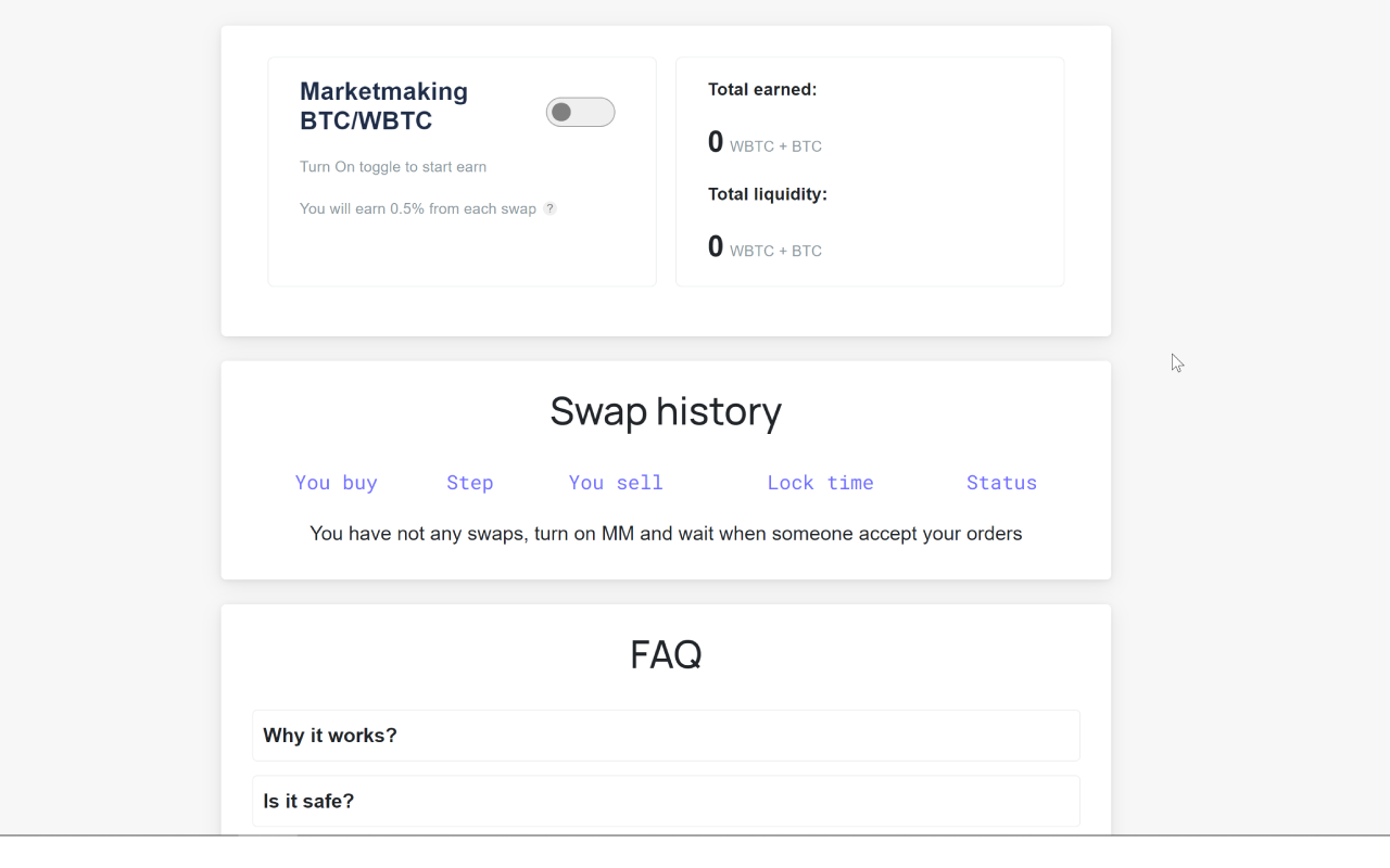 Wallet with marketmaking chrome谷歌浏览器插件_扩展第1张截图