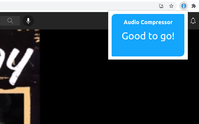 One-Click Audio Compressor chrome谷歌浏览器插件_扩展第3张截图