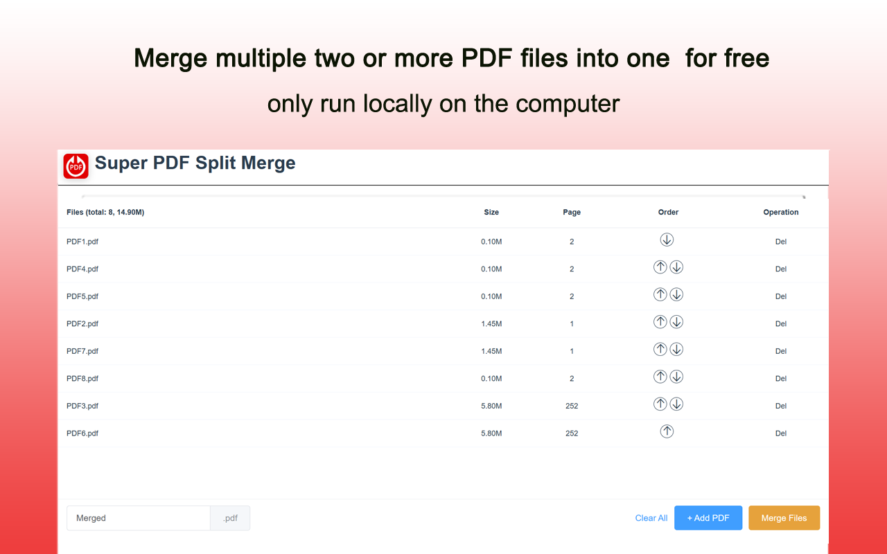 超级PDF拆分合并 chrome谷歌浏览器插件_扩展第5张截图