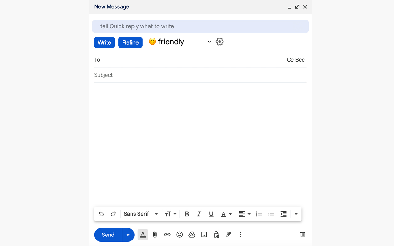 QuickReply chrome谷歌浏览器插件_扩展第7张截图