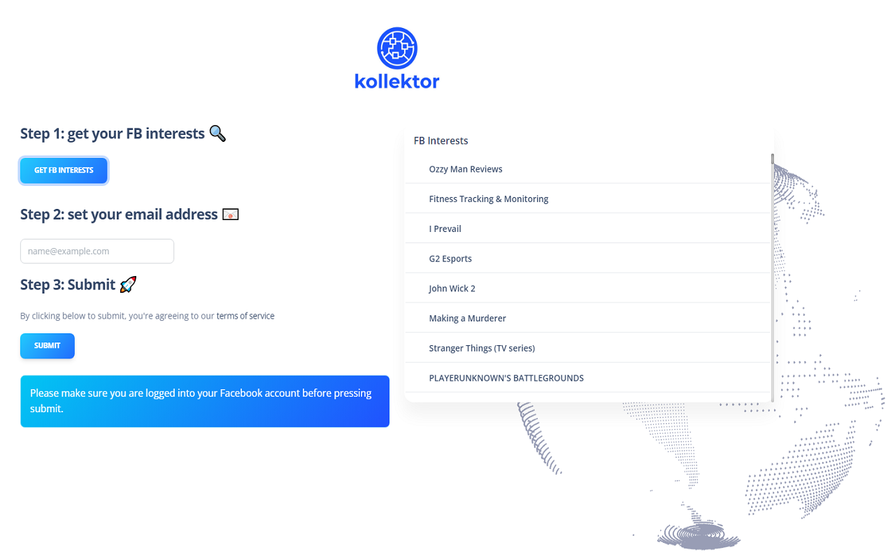 Kollektor chrome谷歌浏览器插件_扩展第2张截图