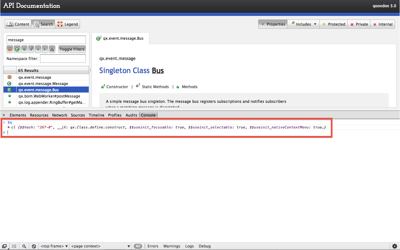 Qooxdoo Tools chrome谷歌浏览器插件_扩展第2张截图