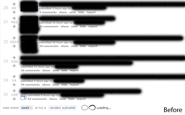 RedditInfinity chrome谷歌浏览器插件_扩展第2张截图