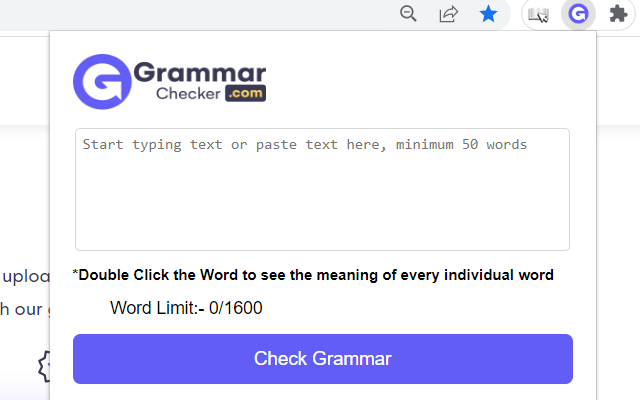 Grammar Checker chrome谷歌浏览器插件_扩展第1张截图