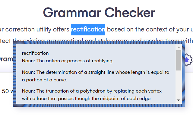 Grammar Checker chrome谷歌浏览器插件_扩展第3张截图