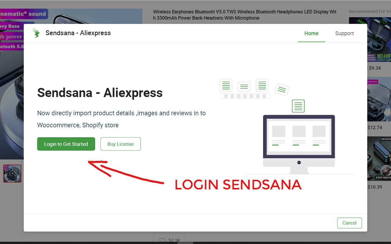Sendsana - Aliexpress chrome谷歌浏览器插件_扩展第8张截图