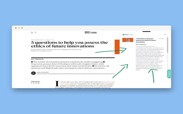 WebMagic AI chrome谷歌浏览器插件_扩展第4张截图