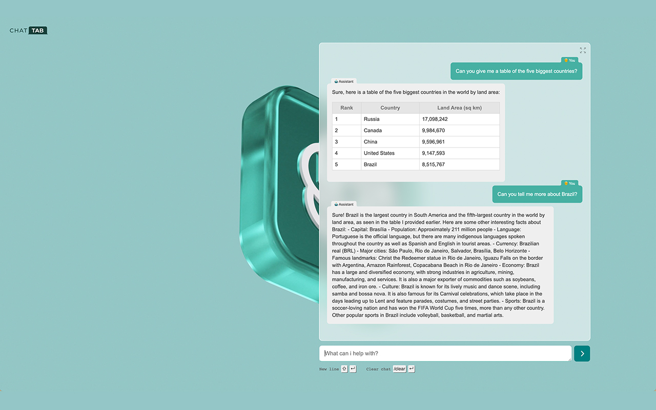 ChatTAB chrome谷歌浏览器插件_扩展第2张截图