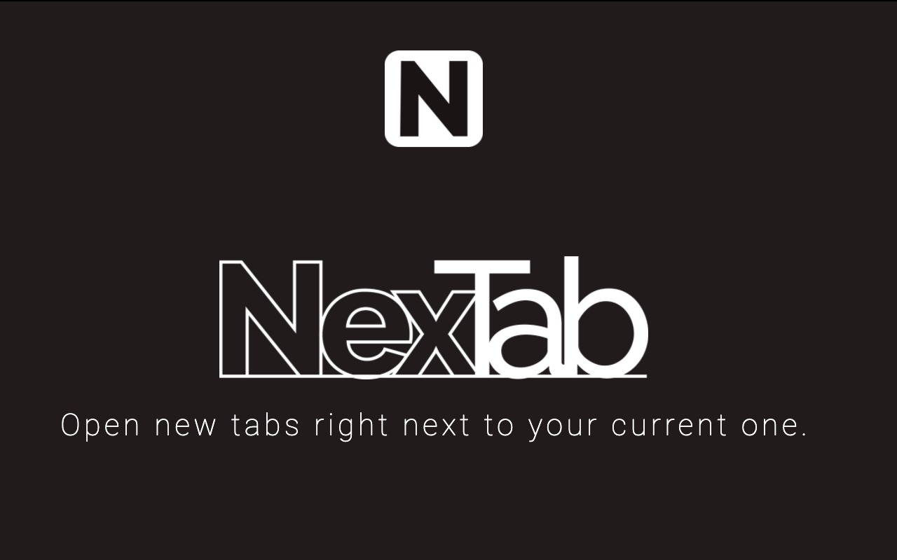 NexTab chrome谷歌浏览器插件_扩展第1张截图