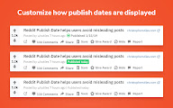 Reddit Publish Date chrome谷歌浏览器插件_扩展第5张截图