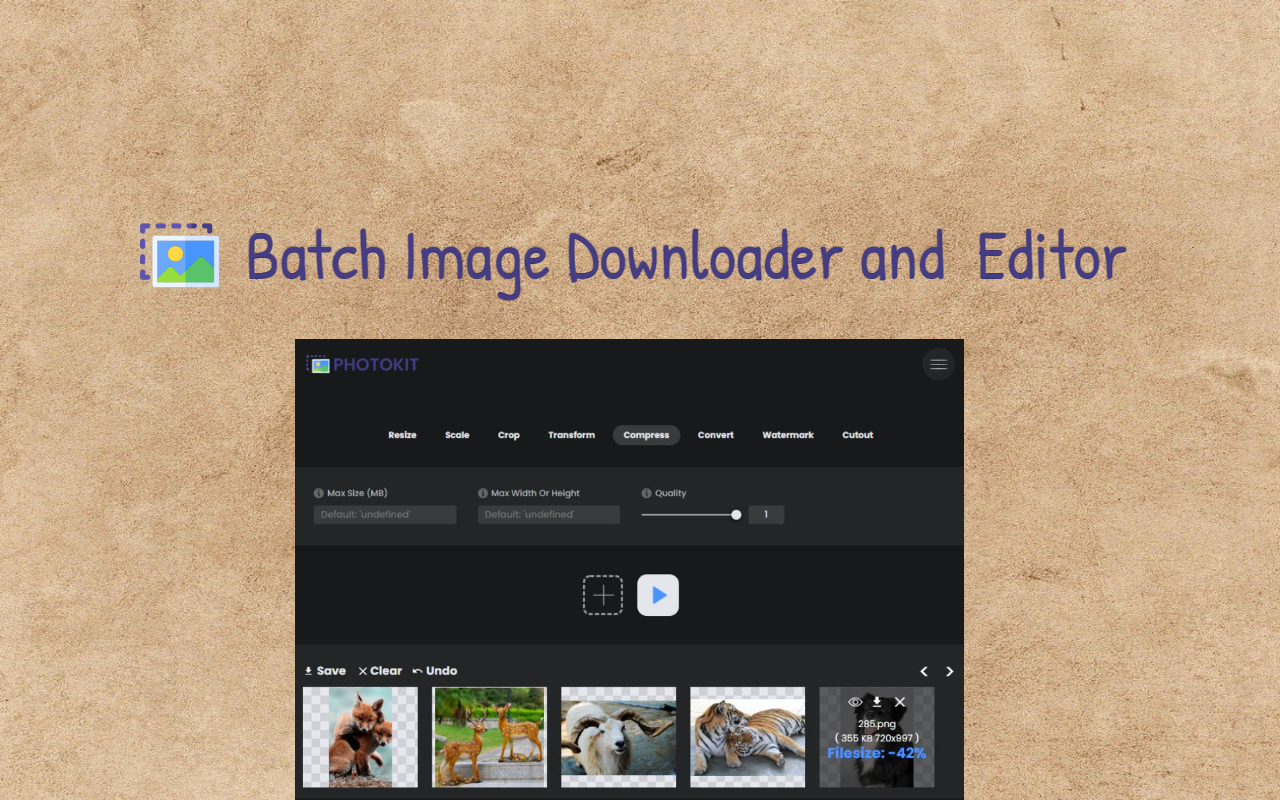 PhotoKit chrome谷歌浏览器插件_扩展第2张截图
