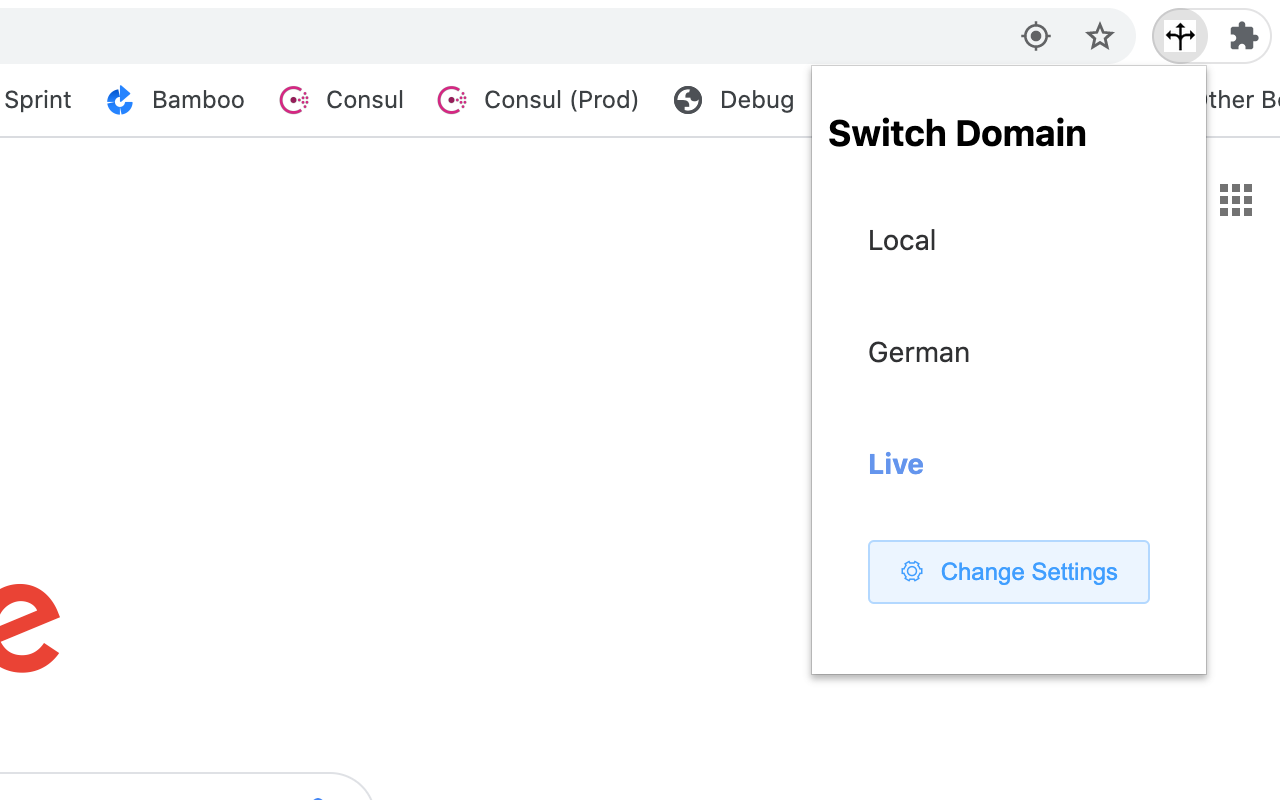 Domain Switcher chrome谷歌浏览器插件_扩展第4张截图