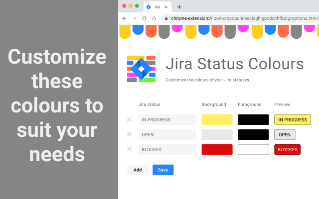 Jira Status Colours chrome谷歌浏览器插件_扩展第3张截图