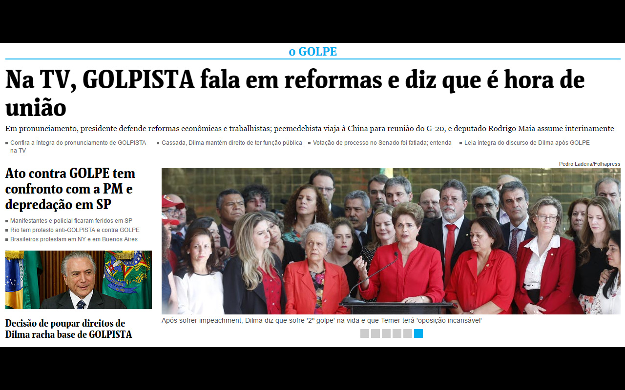 Temer Golpista chrome谷歌浏览器插件_扩展第3张截图