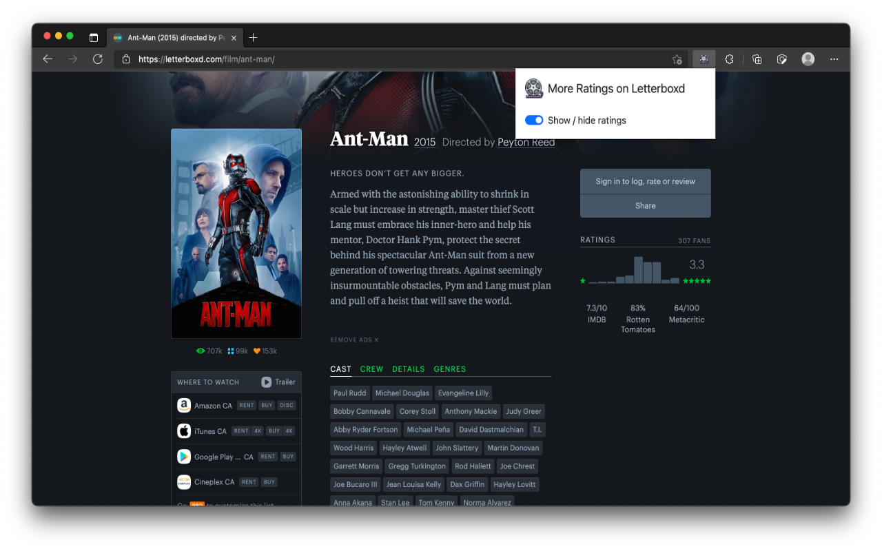 More Ratings on Letterboxd chrome谷歌浏览器插件_扩展第2张截图