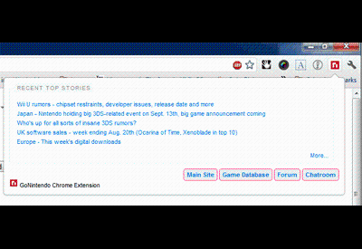 GoNintendo chrome谷歌浏览器插件_扩展第1张截图