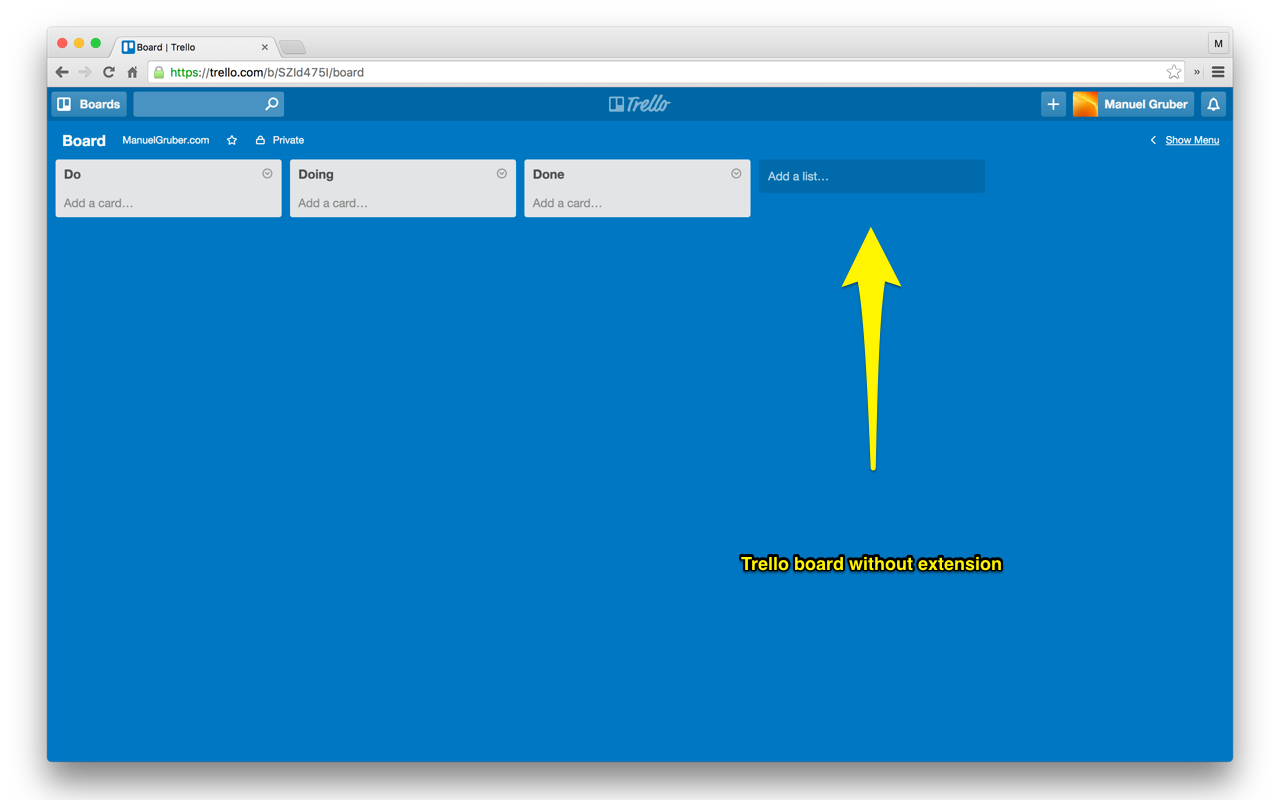 Trello Clean chrome谷歌浏览器插件_扩展第1张截图