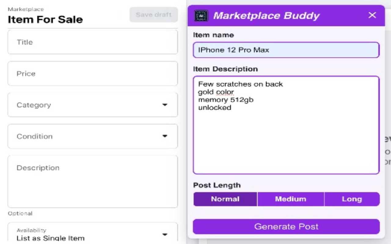 Marketplace Buddy chrome谷歌浏览器插件_扩展第1张截图