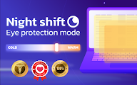 Night Shift. Eye Protection Mode chrome谷歌浏览器插件_扩展第3张截图