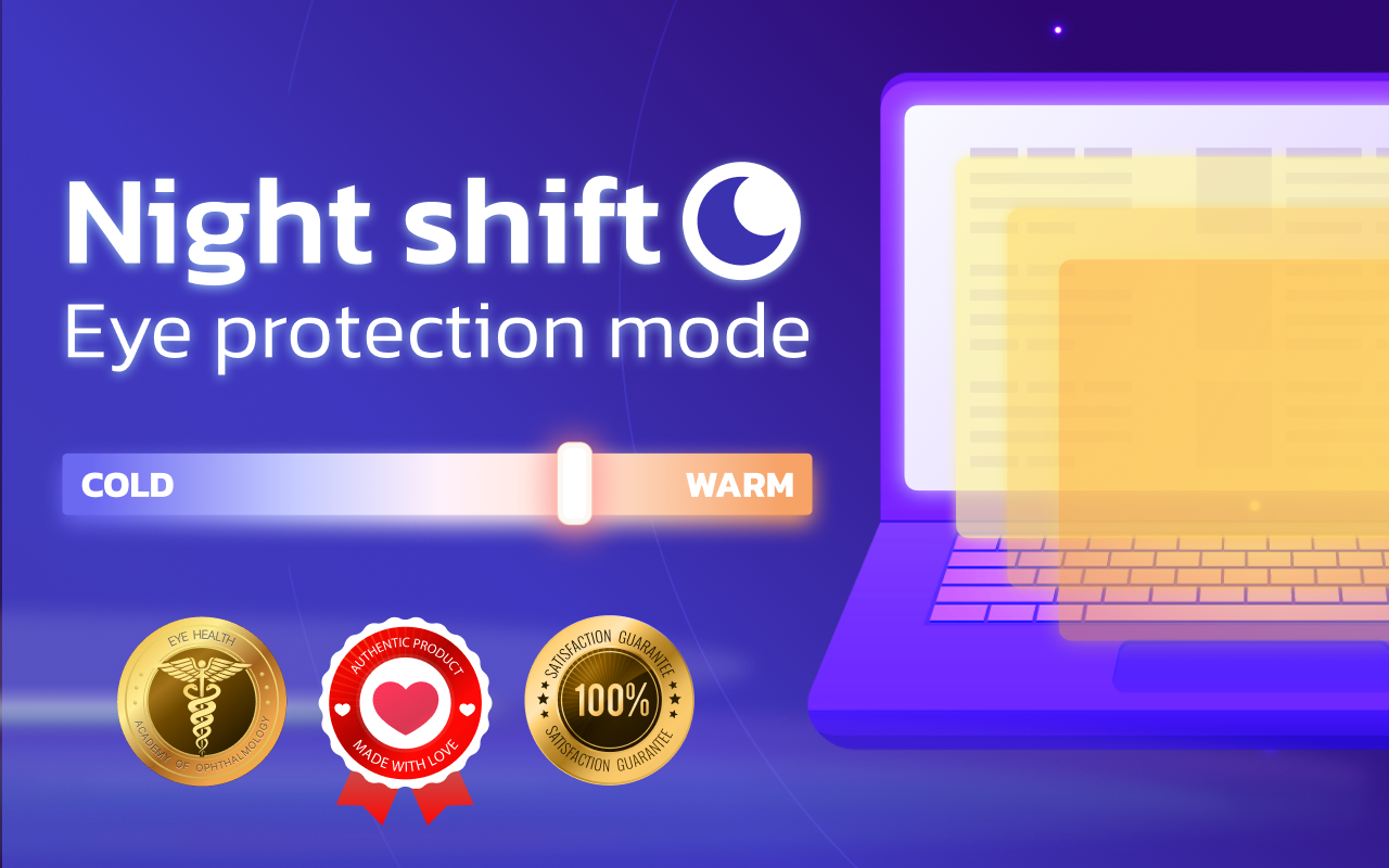 Night Shift. Eye Protection Mode chrome谷歌浏览器插件_扩展第5张截图