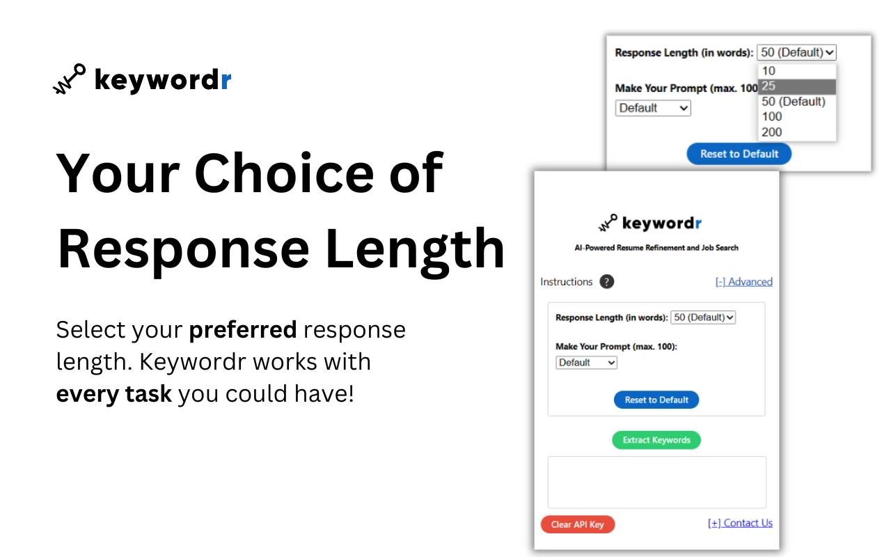 Keywordr: Resume Tool & AI Keyword Generation chrome谷歌浏览器插件_扩展第2张截图