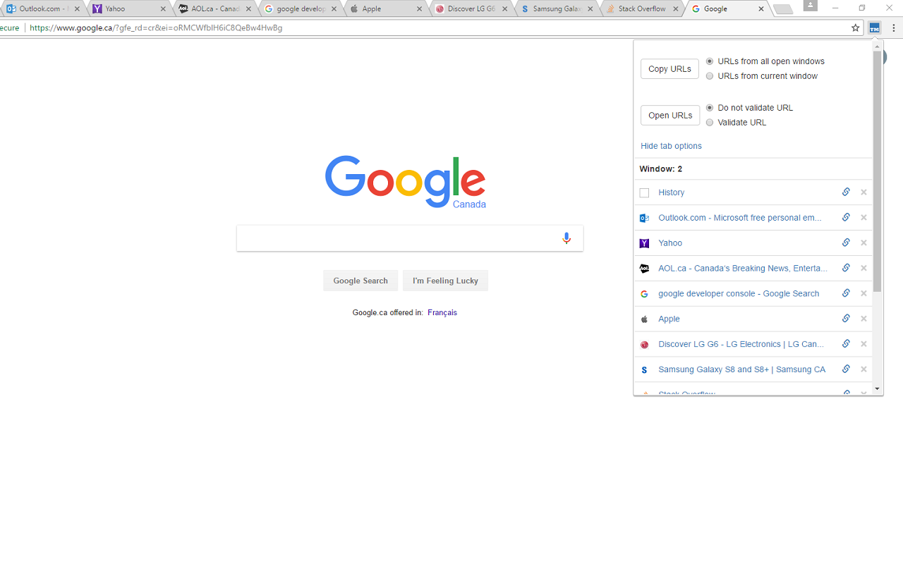 Tab Manager chrome谷歌浏览器插件_扩展第1张截图