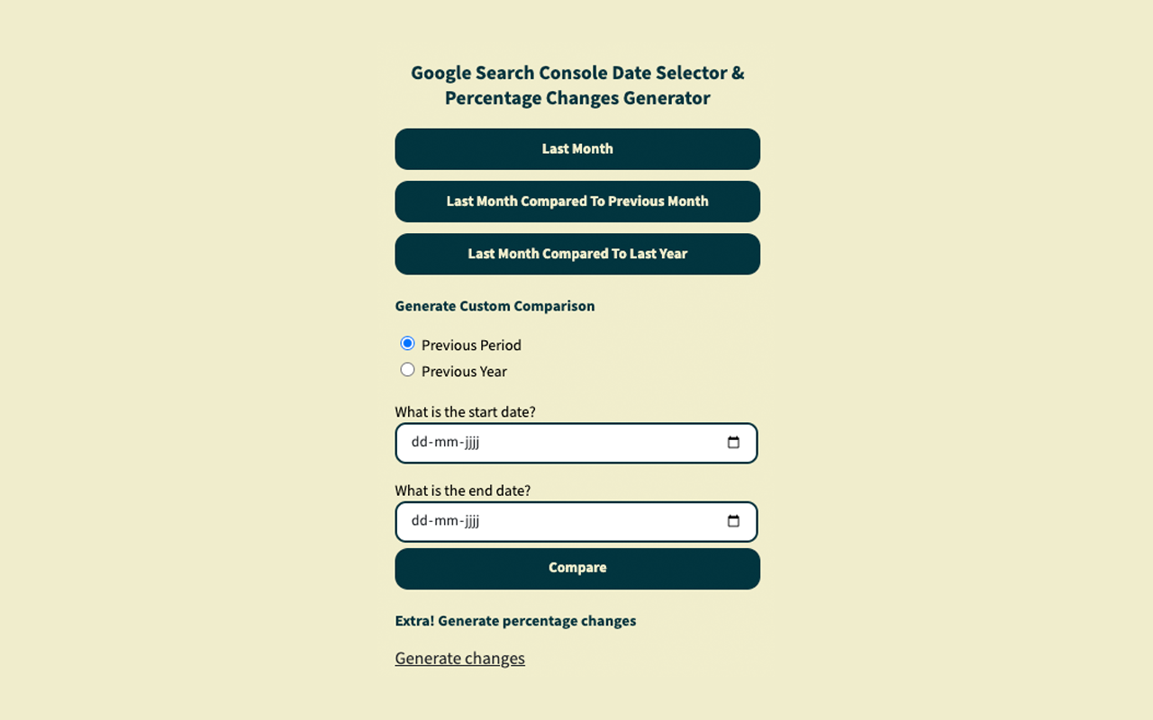 Google Search Console Date Selector chrome谷歌浏览器插件_扩展第1张截图