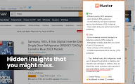 Muster AI - Amazon Reviews Summariser chrome谷歌浏览器插件_扩展第1张截图