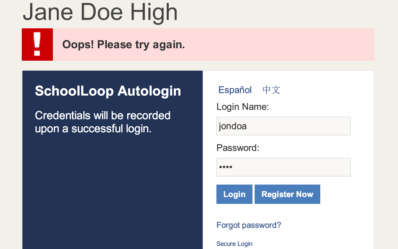 SchoolLoop Autologin chrome谷歌浏览器插件_扩展第1张截图