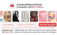 Pin Toolbox - Pinterest Board 下载器 chrome谷歌浏览器插件_扩展第2张截图