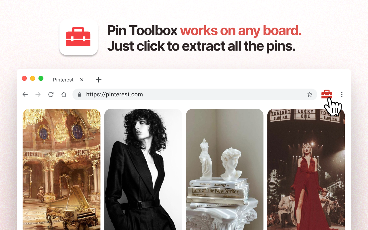 Pin Toolbox - Pinterest Board 下载器 chrome谷歌浏览器插件_扩展第5张截图