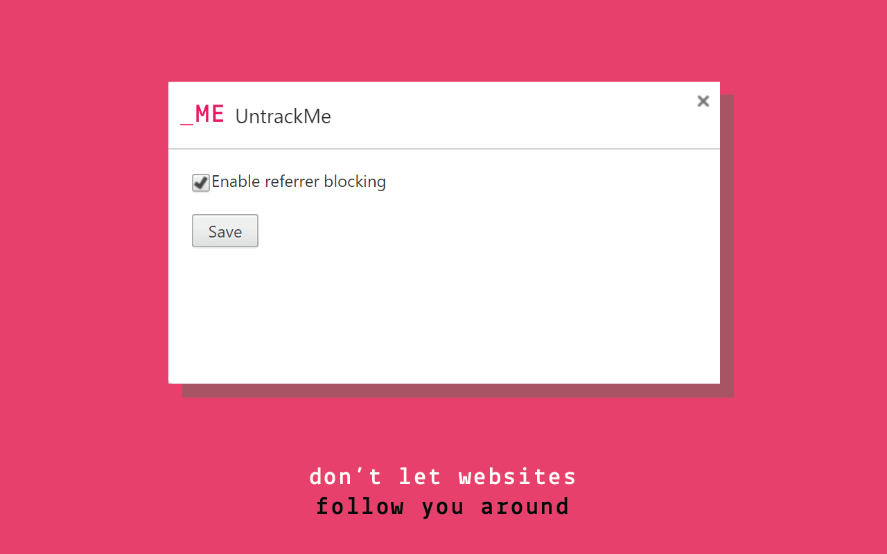 UntrackMe chrome谷歌浏览器插件_扩展第4张截图