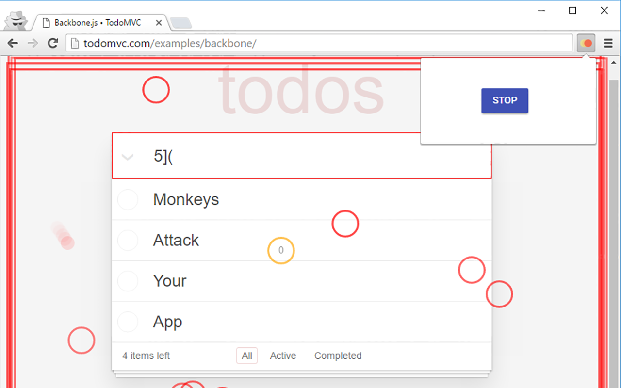 Monkey Testing chrome谷歌浏览器插件_扩展第2张截图