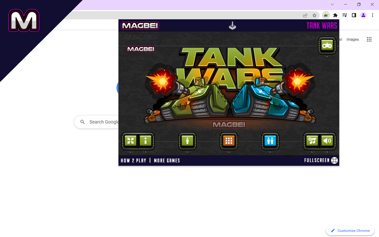 坦克战争游戏 - 离线运行 chrome谷歌浏览器插件_扩展第10张截图
