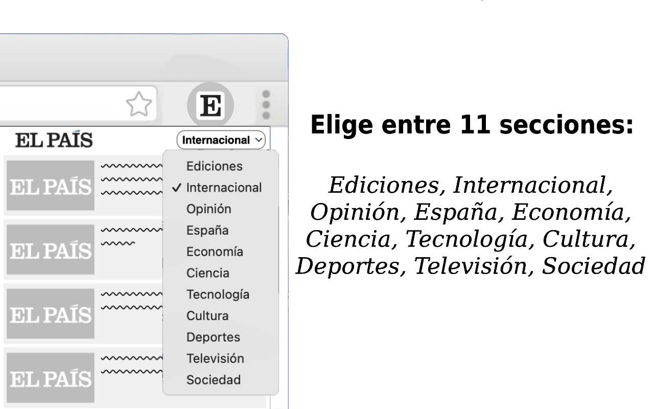 EL PAÍS: El Periódico Global chrome谷歌浏览器插件_扩展第1张截图