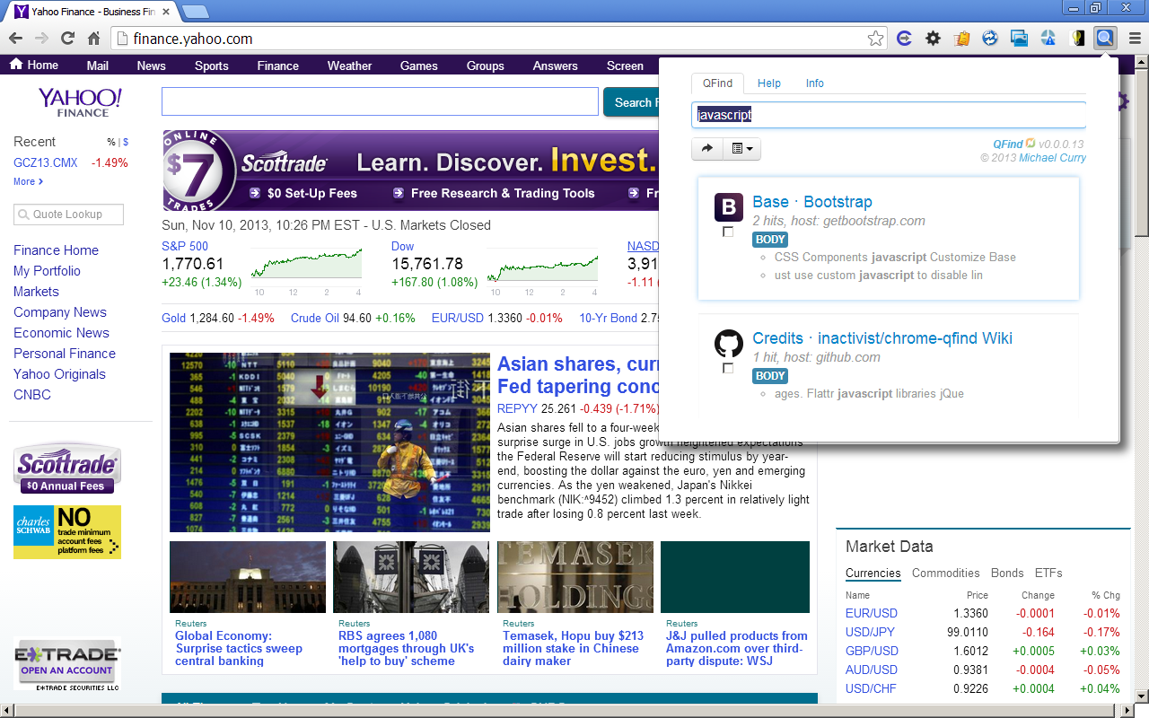 QFind chrome谷歌浏览器插件_扩展第4张截图