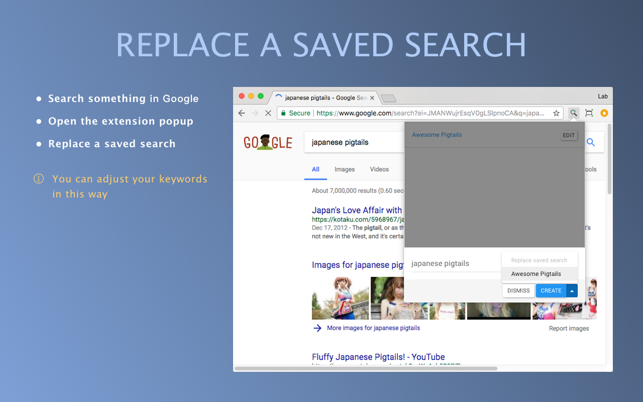 Saved Search chrome谷歌浏览器插件_扩展第3张截图