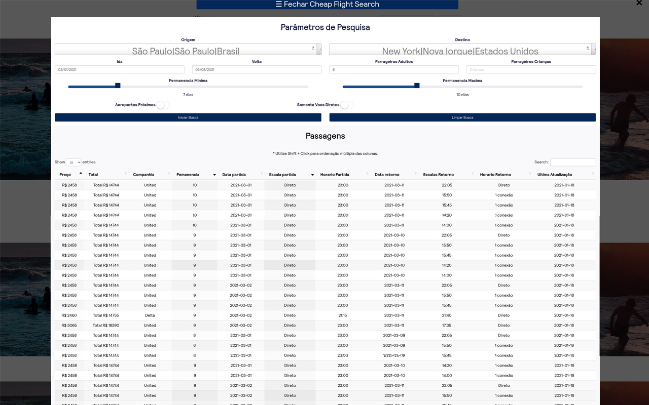 Passagens Aéreas Baratas chrome谷歌浏览器插件_扩展第1张截图