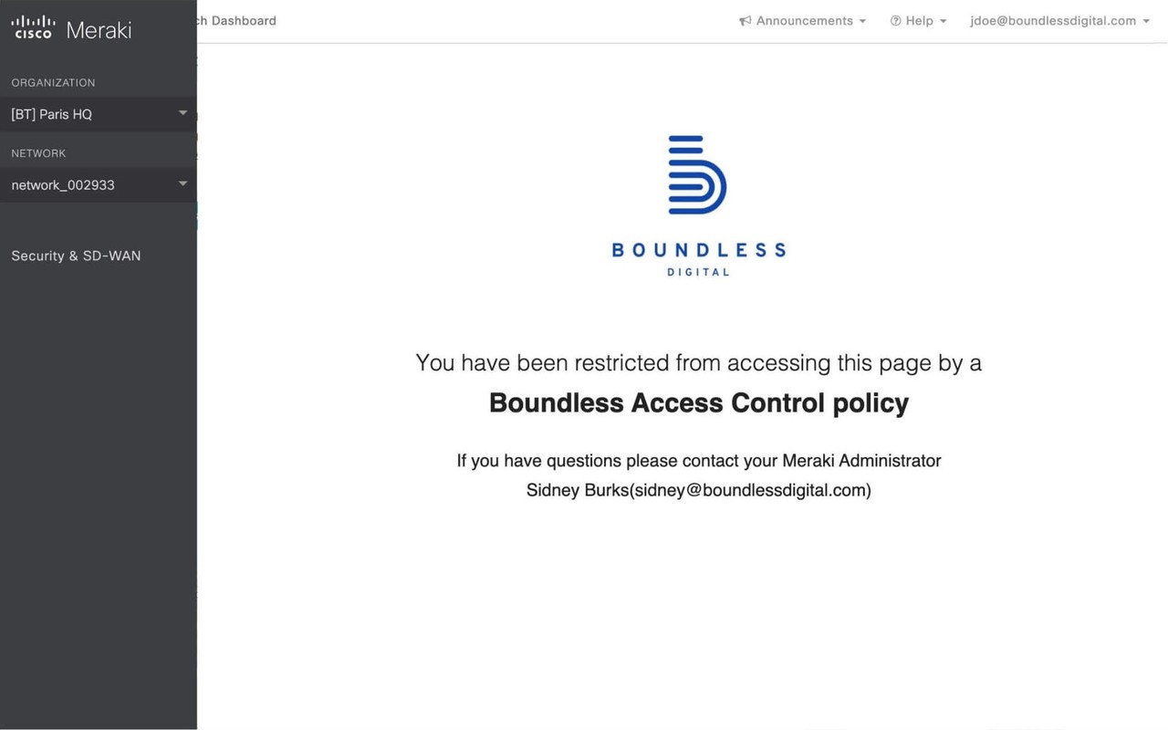 Boundless Digital for Meraki chrome谷歌浏览器插件_扩展第1张截图