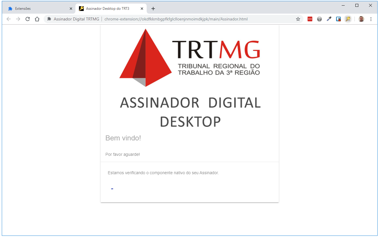 Assinador Digital TRTMG chrome谷歌浏览器插件_扩展第1张截图