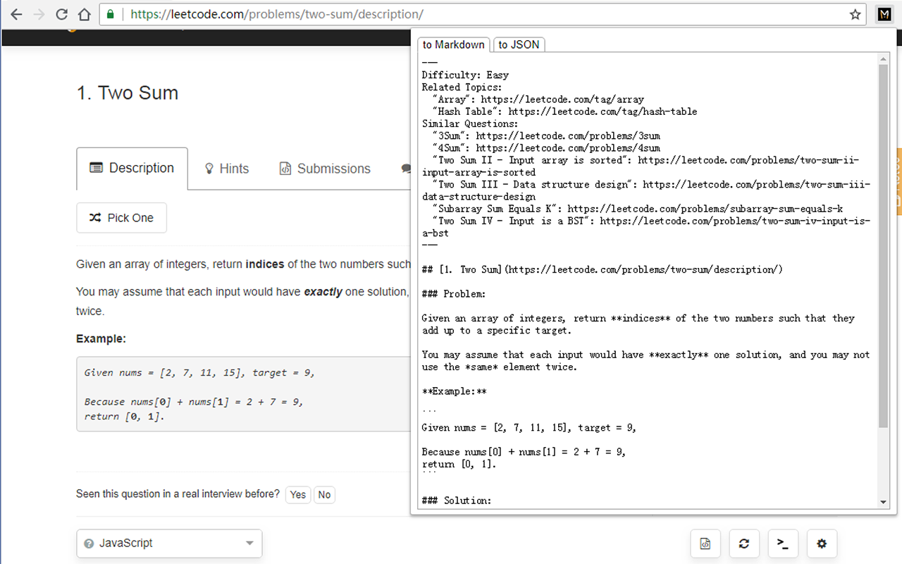 Leetmark chrome谷歌浏览器插件_扩展第2张截图