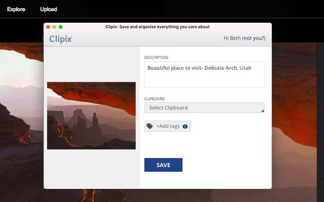 Clipix Browser Extension chrome谷歌浏览器插件_扩展第1张截图