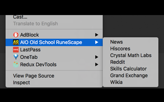 AIO Old School RuneScape chrome谷歌浏览器插件_扩展第1张截图