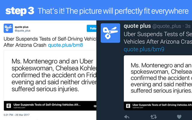 Quote.plus chrome谷歌浏览器插件_扩展第3张截图